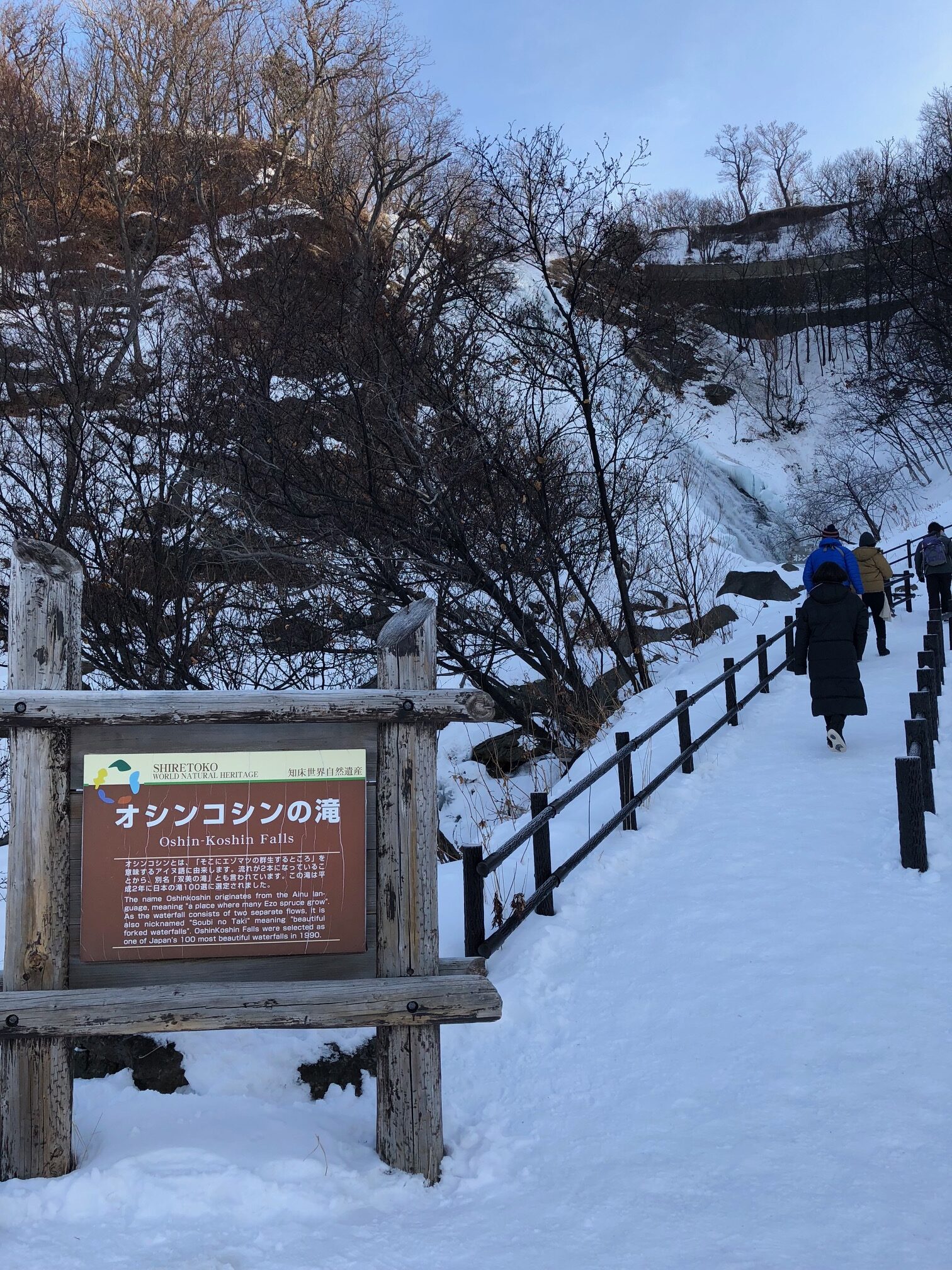 オシンコシンの滝1